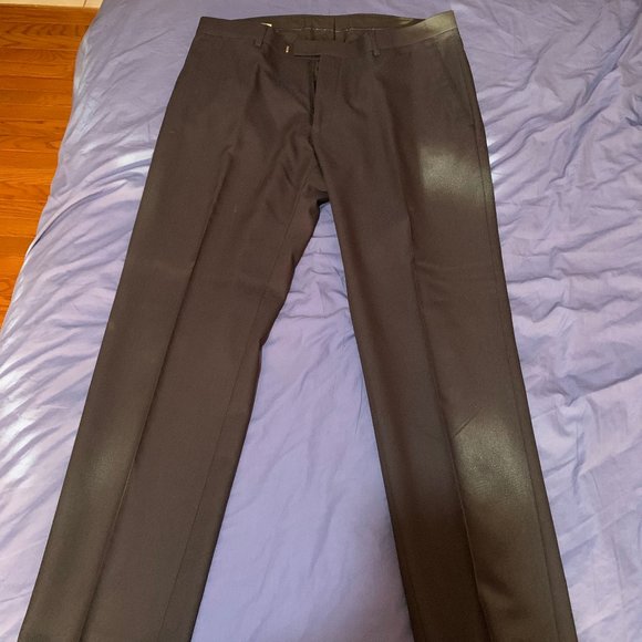 Soul of London Navy Striped Suit - Picture 6 of 7